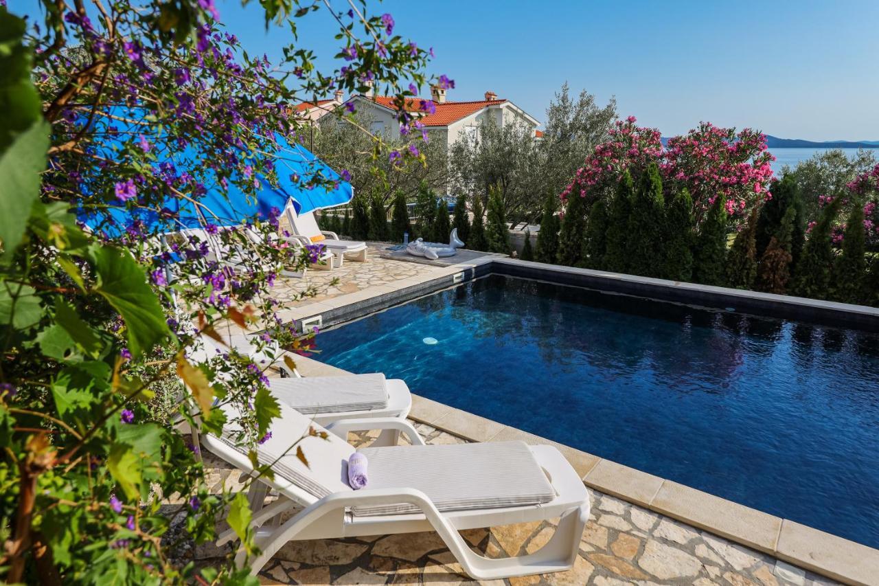 Luton Apartment Zadar Kozino Heating Pool & Jacuzzi Eksteriør bilde