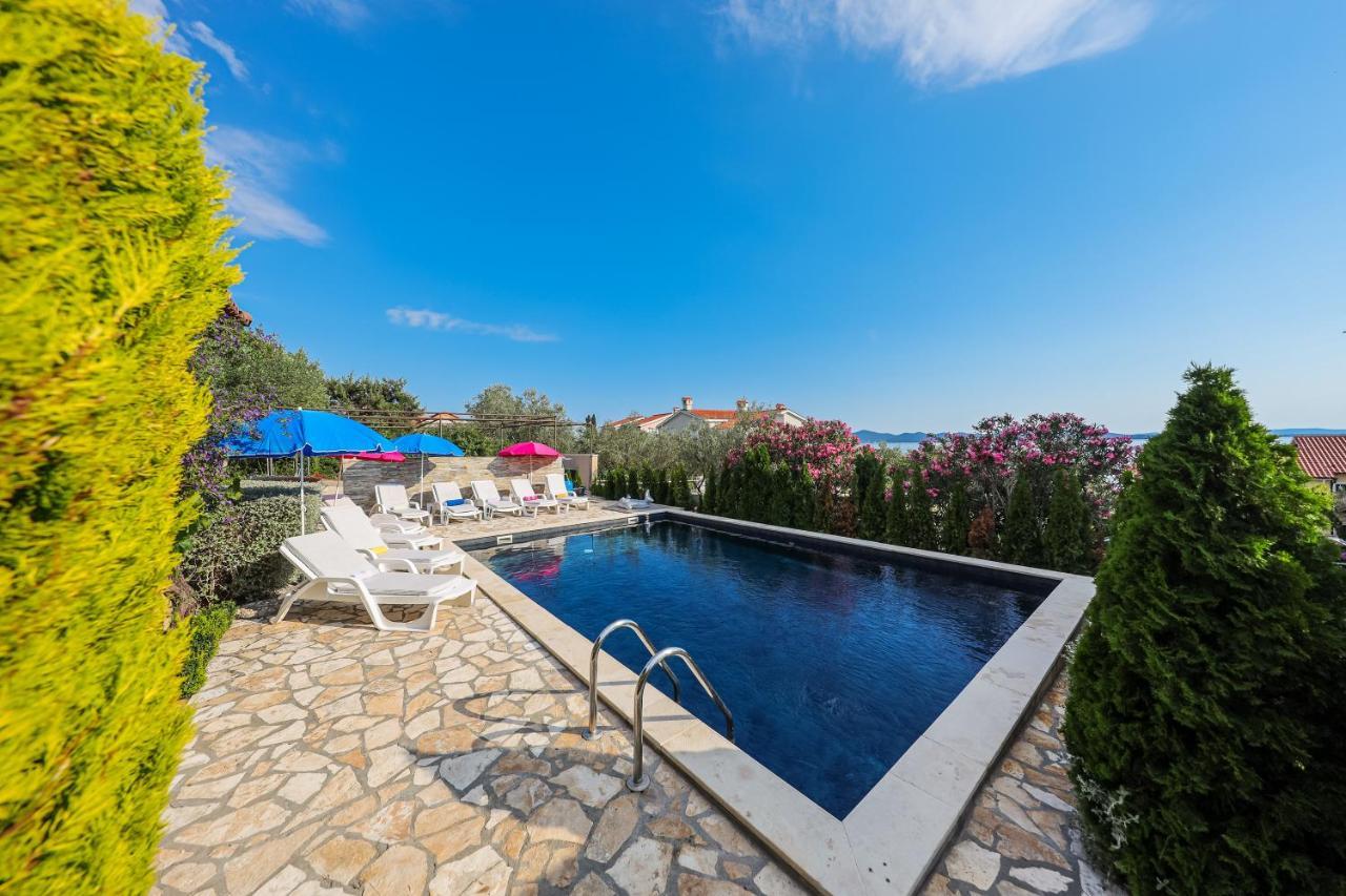 Luton Apartment Zadar Kozino Heating Pool & Jacuzzi Eksteriør bilde